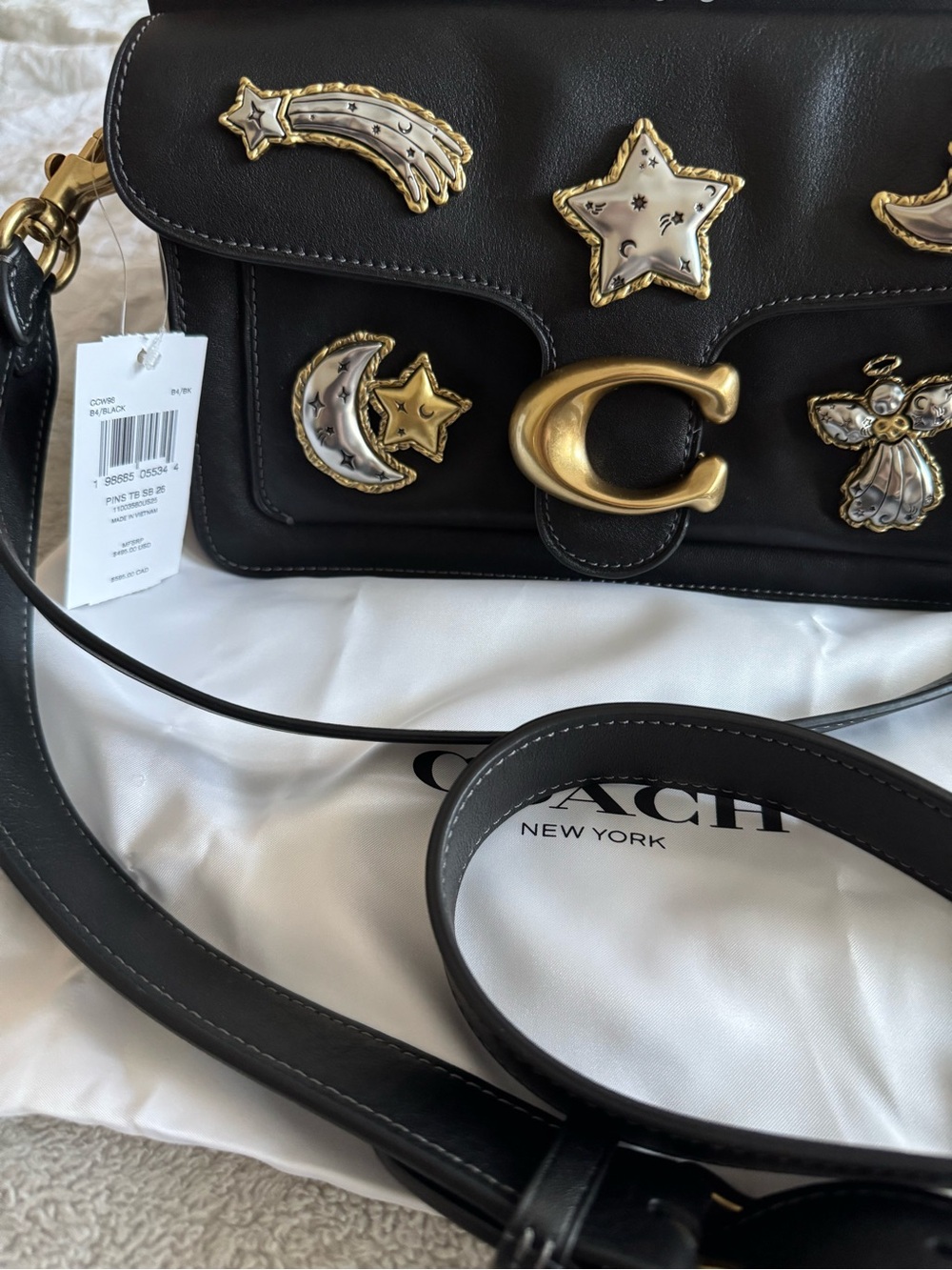 NWT Coach Tabby Shoulder Bag 26 with Pins - Picture 5 of 16